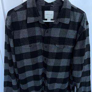 American Eagle men plaid Flannel XL